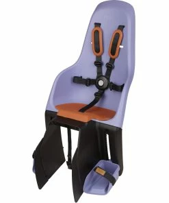 Siège Vélo Junior Porte-bagages Arrière Pliant Minia -VTT Boutique siege velo porte bagages enfant minia violet