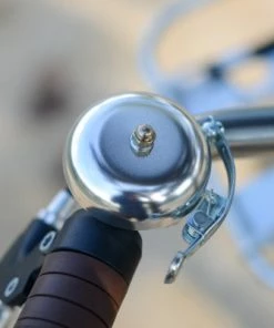 Brandless Sonnette De Vélo Au Look Ancien Couleur Argent 57 Mm