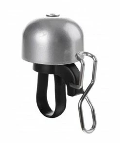 Widek Sonnette De Vélo Paperclip Mini -VTT Boutique sonnette de velo grise paperclip mini full