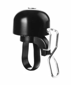 Widek Sonnette De Vélo Paperclip Mini -VTT Boutique sonnette de velo noire paperclip mini full