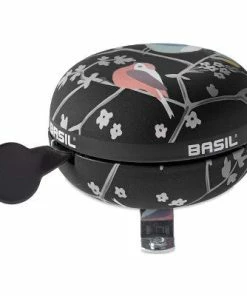 Sonnette De Vélo Wanderlust 80 Mm Noire Basil