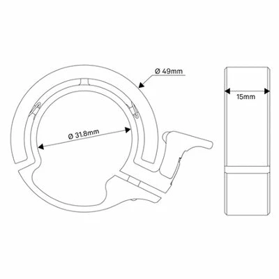 Sonnette Pour Vélo Classic Or Large Knog Oi 5 Sonnette Pour Vélo Classic Or Large Knog Oi – Image 5