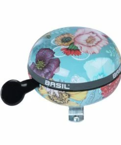 Sonnette Vélo Fleurs Bleue Ciel Big Bell Bloom Field Basil