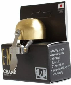 Sonnette Vélo Or Mat E-ne Crane -VTT Boutique sonnette velo or mat e ne crane full 4