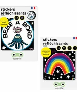 Sticker Réfléchissant Autocollant Vélo Rainette