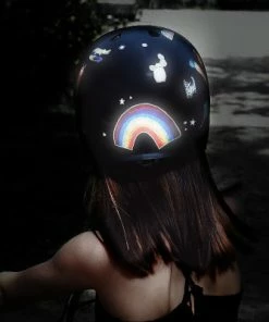 Sticker Réfléchissant Autocollant Vélo Rainette -VTT Boutique sticker reflechissant autocollant velo rainette full 6