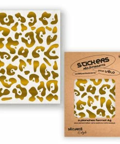 Stickers Réfléchissants Pour Cadre De Vélo Motif Léopard Will B