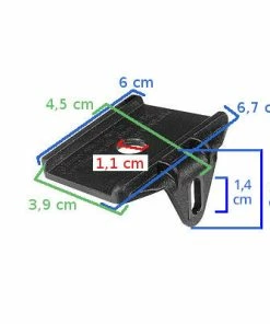Hebie Support Contre Plaque Pour Béquille Centrale -VTT Boutique support contre plaque pour bequille centrale full 3