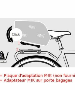 Support De Fixation MIK Sur Porte Bagage Basil 11 Support De Fixation MIK Sur Porte Bagage Basil -VTT Boutique support de fixation mik sur porte bagage basil full 6