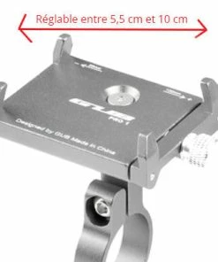 Support Smartphone Réglable Et Stable En Alu Pro 1 Gub Gris 9 Support Smartphone Réglable Et Stable En Alu Pro 1 Gub Gris -VTT Boutique support smartphone reglable et stable en alu pro 1 gub gris full 4