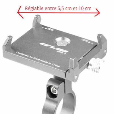Support Smartphone Réglable Et Stable En Alu Pro 1 Gub Gris 4 Support Smartphone Réglable Et Stable En Alu Pro 1 Gub Gris – Image 4