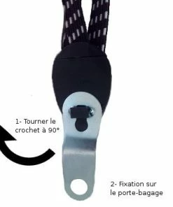 VTT Boutique -VTT Boutique tendeur double crochets pour porte bagage de velo full 2