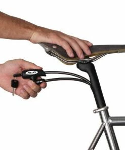 Tige De Selle Vélo 27.2 Mm Avec Antivol Câble Intégré XLC