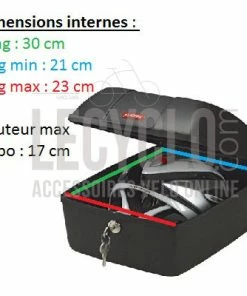 Top Case Klickfix Bike Box GTA Sur Porte Bagage Vélo 9 Top Case Klickfix Bike Box GTA Sur Porte Bagage Vélo -VTT Boutique top case klickfix bike box gta sur porte bagage velo full 4