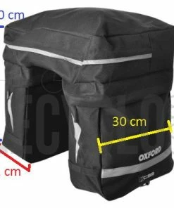 Oxford Triple Sacoche De Vélo Sur Porte-bagage Arrière -VTT Boutique triple sacoche de velo sur porte bagage arriere full 3
