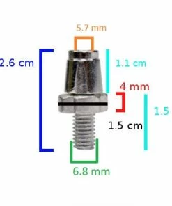 Brandless Vis De Réglage Levier De Frein M7 Pour Vélo -VTT Boutique vis de reglage levier de frein m7 pour velo full 3